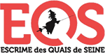 Club d'escrime Paris Quais de Seine Logo